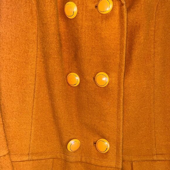 Mint Vintage Condition Custom Made in England 1960s - Long Peacoat - Picture 5 of 7